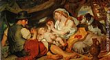 Johann von Strasioipka Canon Mittagsruhe painting